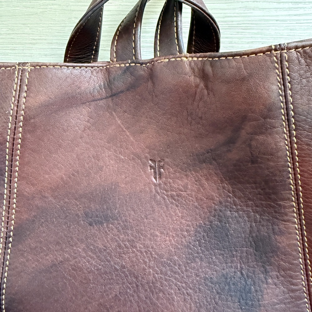 Frye Leather Backpack Brown - image 2